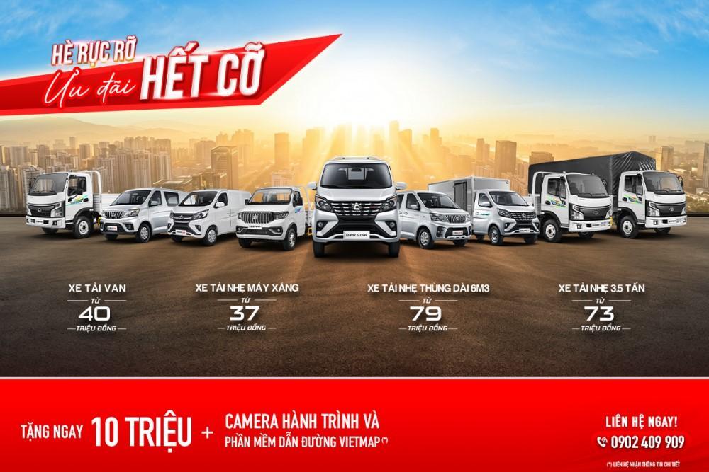 Hè rực rỡ, nhận ưu đãi hết cỡ khi mua xe Teraco trong tháng 5/2026